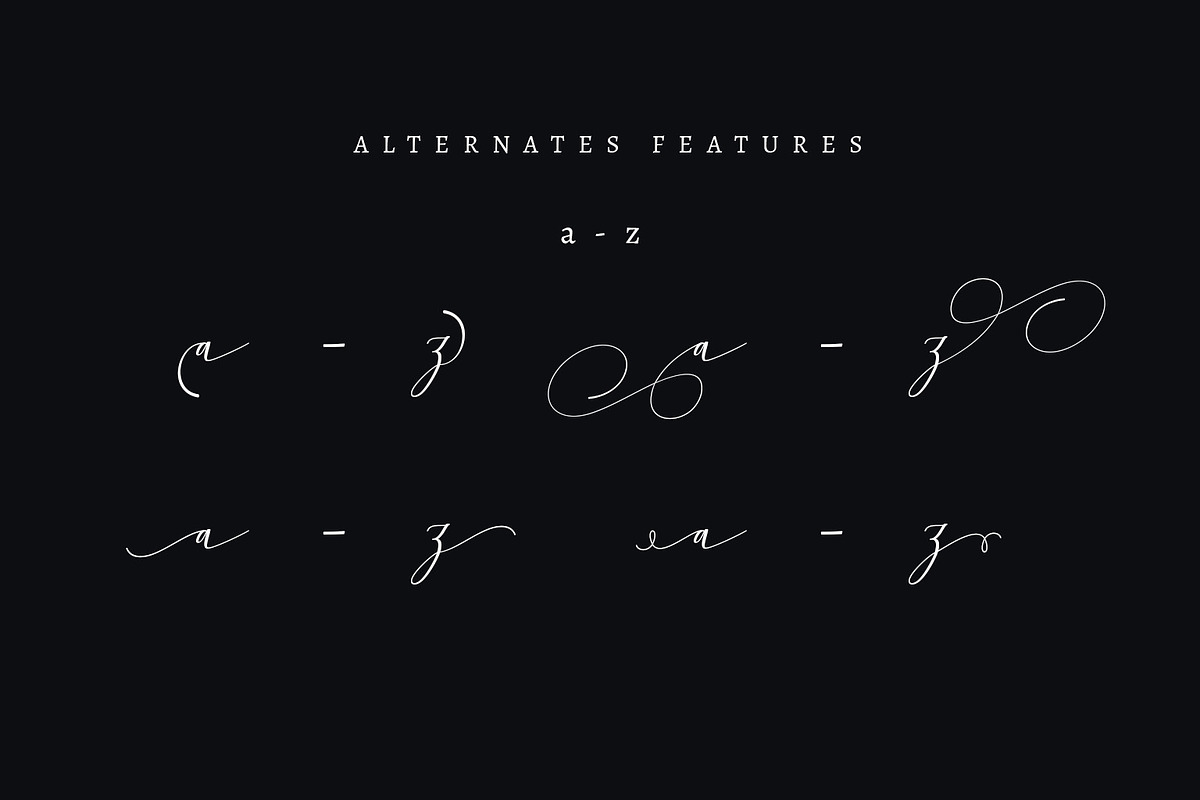 Basteri - Modern Script Font, a Script Font by Kincrev Studio (Photo 7 of 8)