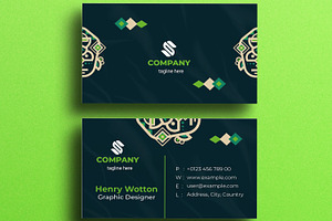 Colorful Business Card Design, a Business Card Template by MightyDesign