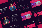 Personal Portfolio Landing Page, an UI Kit Template by ENATIVE (Thumbnail 3 of 4)