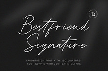 Bestfriend Signature Font