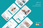 Alive - B2C & C2C eCommerce App Ui, an App Template by Betush (Thumbnail 1 of 6)
