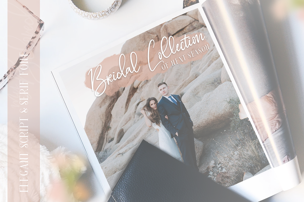My Beloved ~ Script & Serif Font, a Script Font by Chantal Nijhof (Photo 3 of 16)