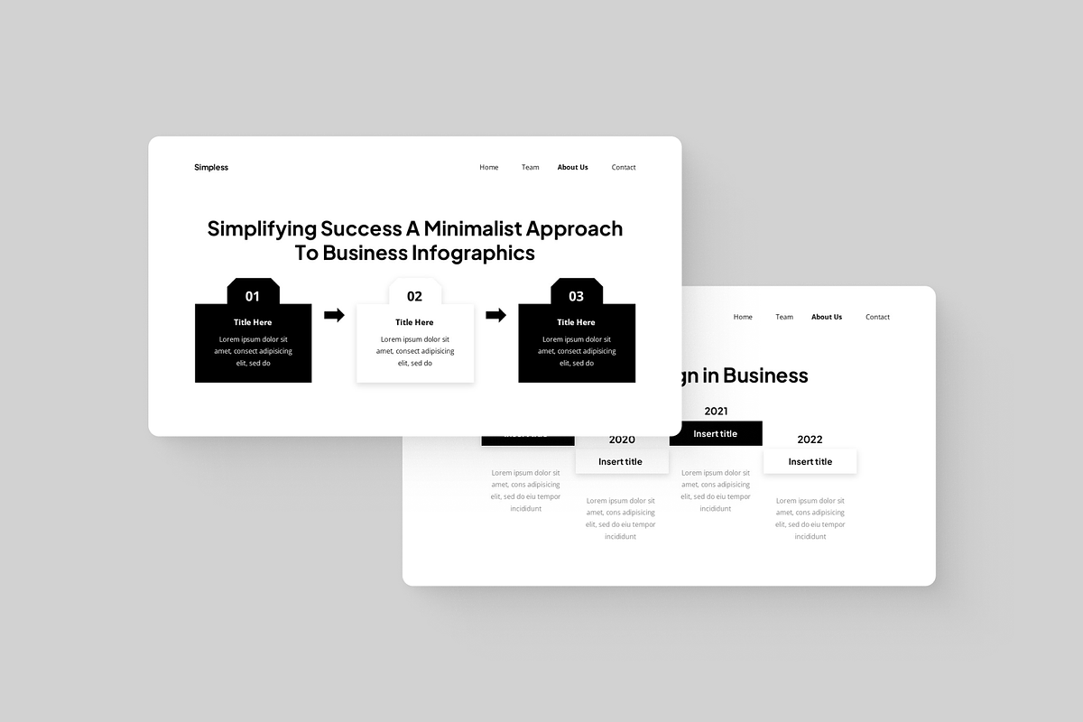 Minimalist Designs Keynote, a Presentation Template by Annora Studio (Photo 2 of 5)