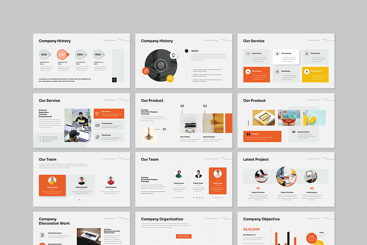 Company Profile Presentation, a Presentation Template by GenerousArt (Photo 8 of 8)