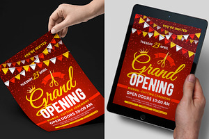 Grand Opening Poster / Flyer