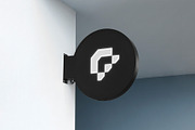 Logo Mockup Modern Sign, an Advertising Mockup by Asylab (Thumbnail 3 of 5)