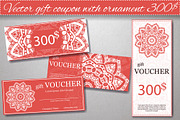 Set of gift voucher templates, a Flyer Template by Astarte_design (Thumbnail 4 of 4)