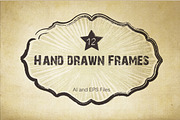 Vector Hand Drawn Frames, a Branding & Logo Template by VL Shop (Thumbnail 1 of 3)