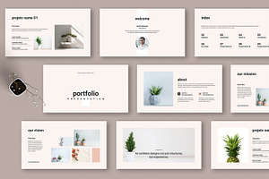 Portfolio Presentation Template, a Presentation Template by MightyDesign