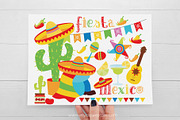 Cinco De Mayo Clipart + SVG, a Seasonal Illustration by MyClipArtStore (Thumbnail 2 of 2)