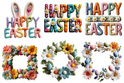 Latch Faux Yarn Happy Easter Day Bun, an Illustration by Designworld (Thumbnail 5 of 7)