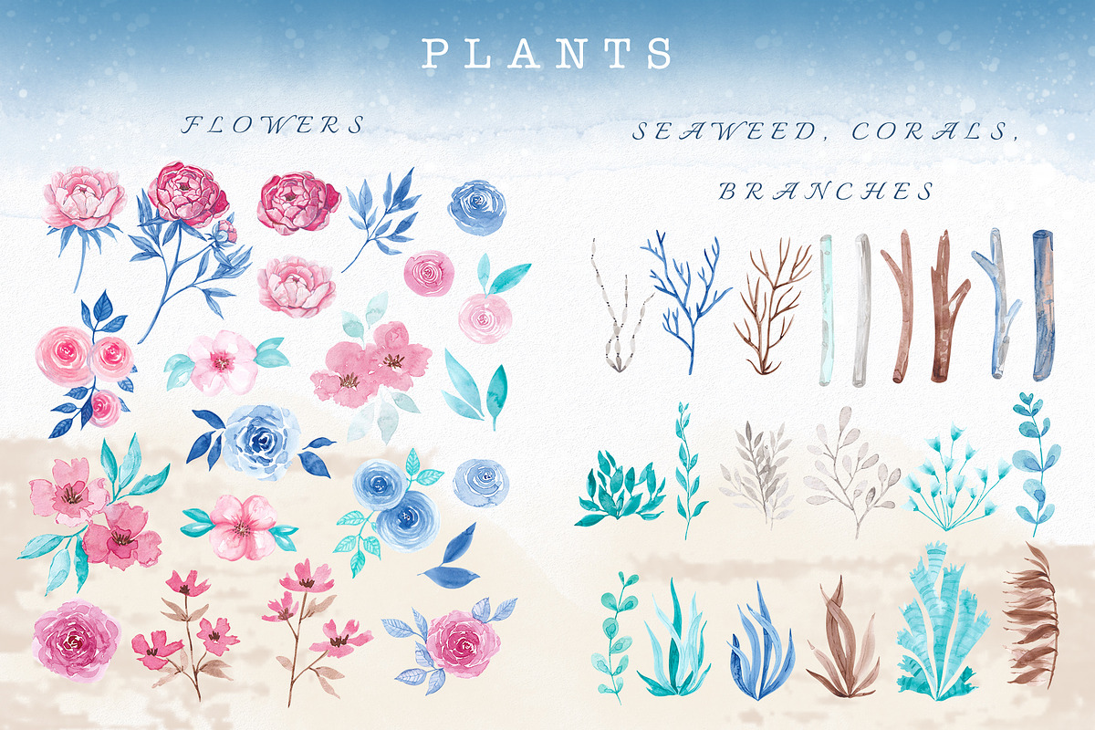 Garden under the sea, a Graphic by Kuzya's shop (Photo 6 of 14)