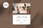 Canva Wedding Business Card, a Business Card Template by Saman Osama (Thumbnail 1 of 5)