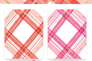 Modern Tartan Plaid Digital Papers, a Decorative Illustration by Essem Creatives (Thumbnail 2 of 7)