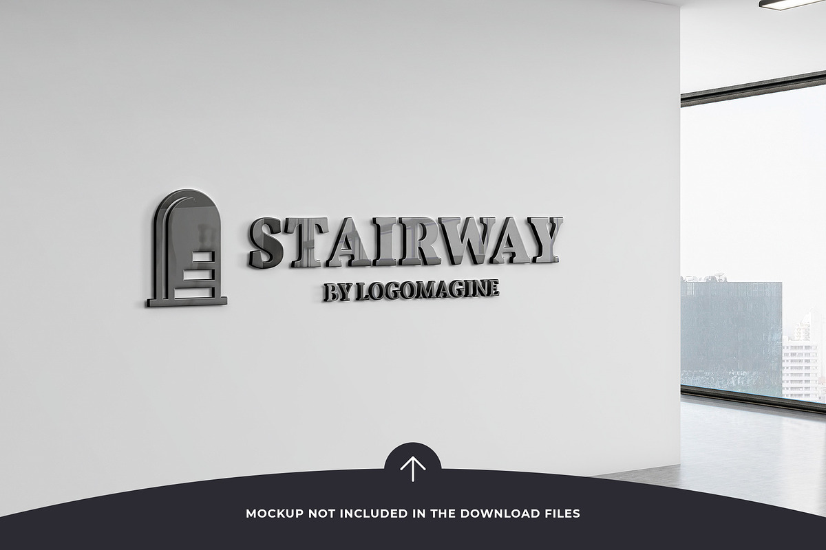 Stairway Logo Template, a Branding & Logo Template by LOGOMAGINE (Photo 4 of 16)