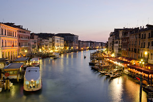 Sunset at venice featuring sunset, twilight, and venice