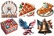 The Great American Clipart Set, an Illustration by OK Design (Thumbnail 5 of 5)