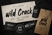 Wild Crack, a Script Font by Wow Magic (Thumbnail 1 of 5)