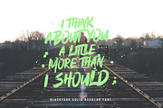 Blackyard OpenType - SVG Font, a Font by Typenations (Thumbnail 13 of 13)