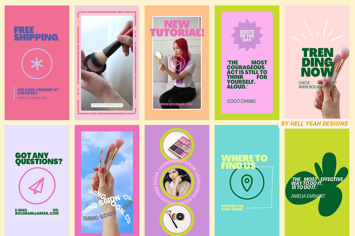 Animated Instagram Reels Template, a Social Media Template by Hell Yeah Designs (Photo 5 of 5)