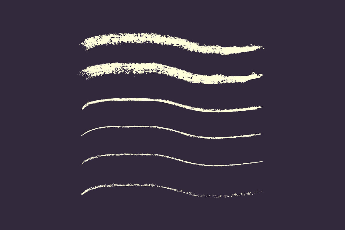 Wax Crayons Illustrator Brushes preview 5