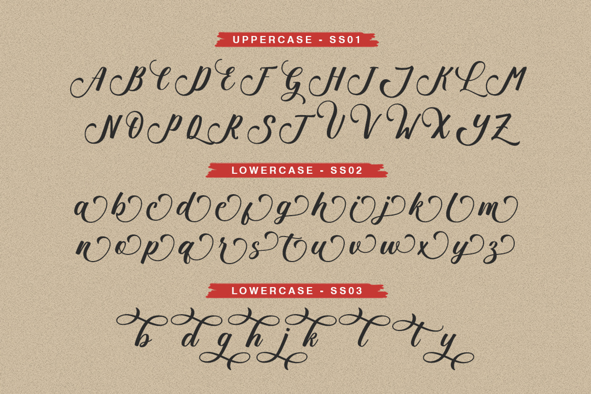 Keythal - a modern script, a Script Font by Beautypes (Photo 6 of 7)
