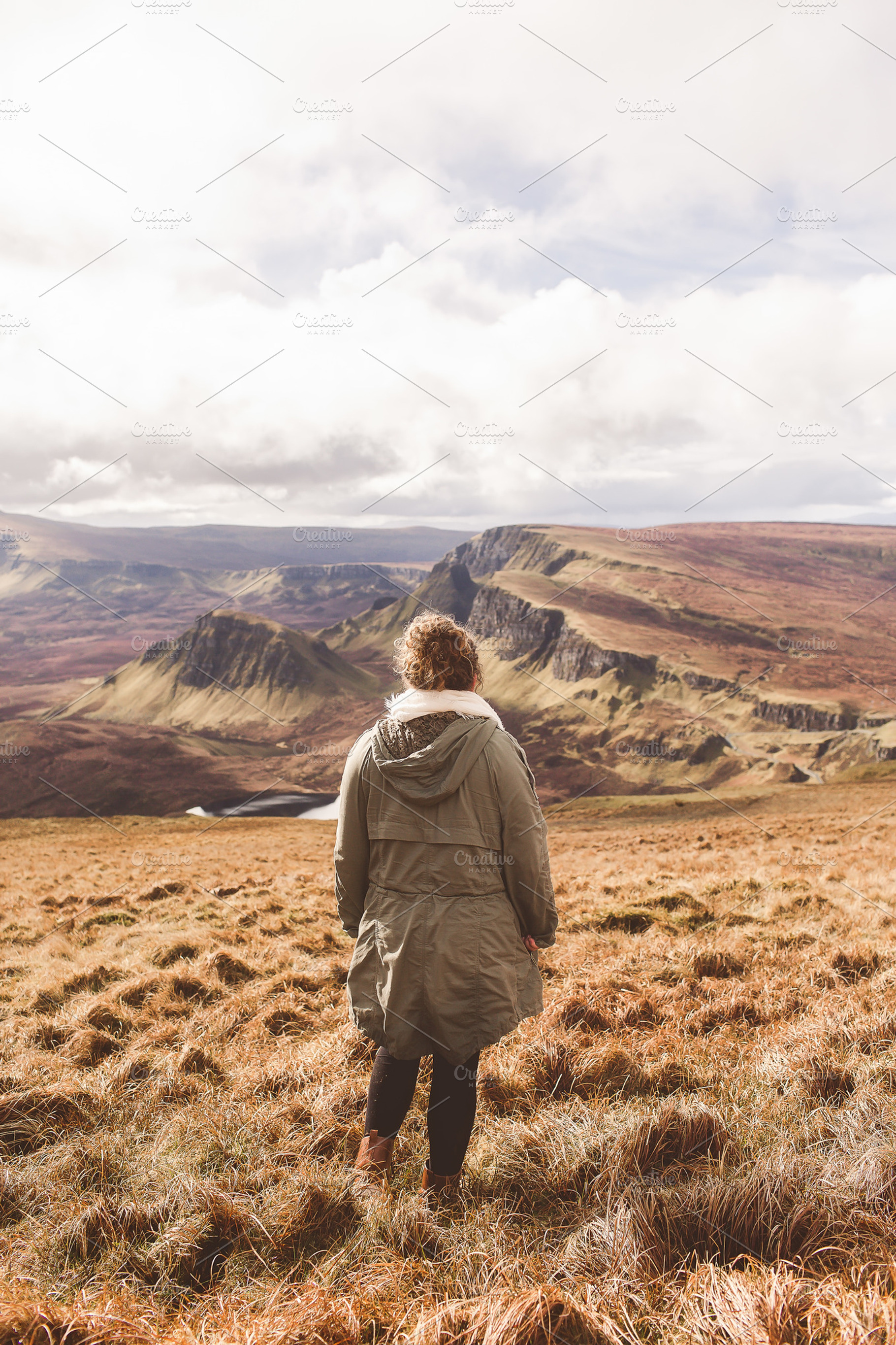 Isle of Skye Woman- Scotland, a Photo by Kunkel Adventures