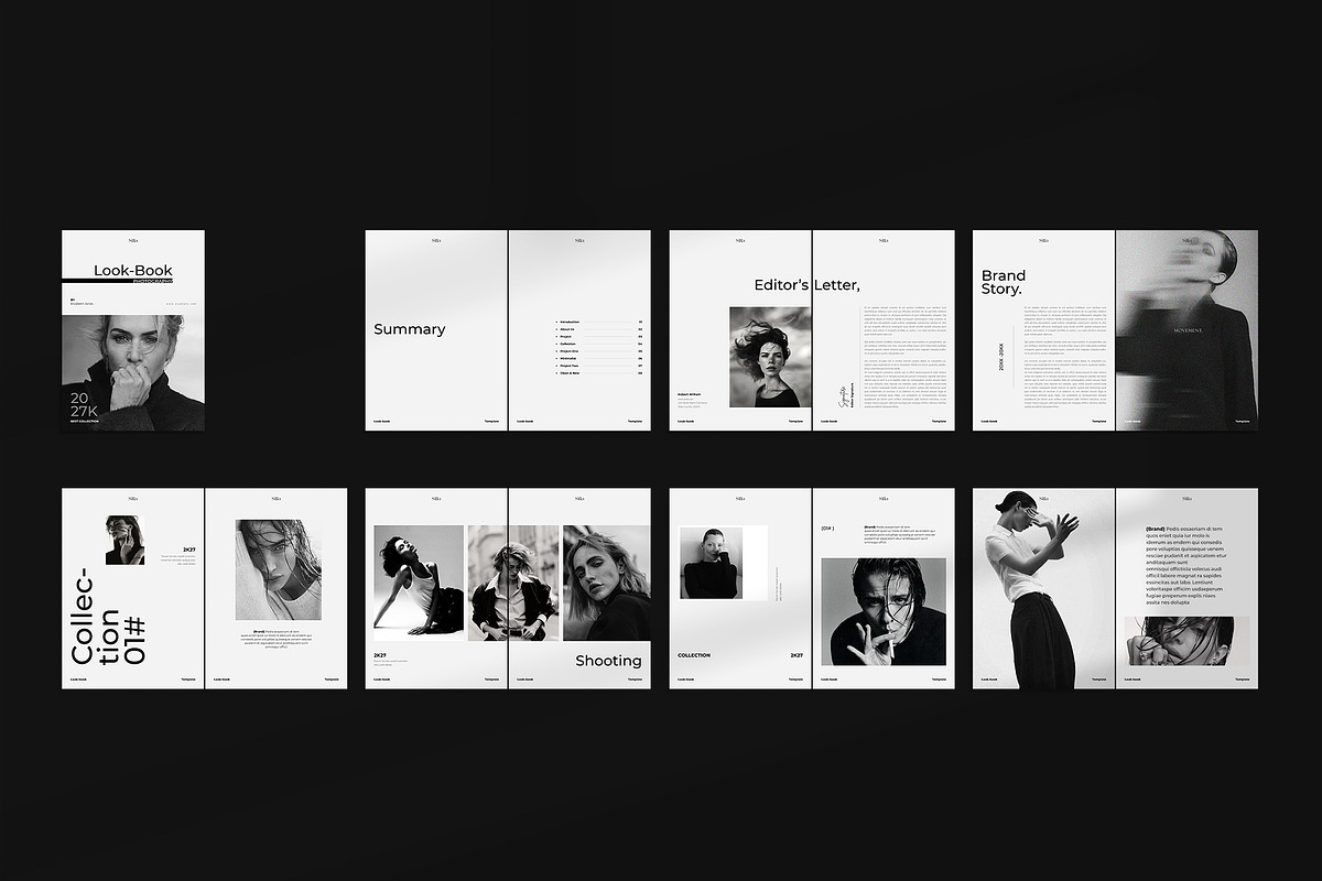 Lookbook - Photography Portfolio, a Brochure Template by TemplateFolio-Shop (Photo 18 of 20)