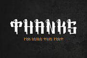 Magical Sains - Blackletter Font, a Blackletter Font by QR Design Studio (Thumbnail 7 of 7)