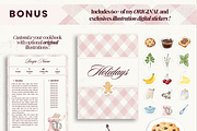 Printable family cookbook template, a Social Media Template by PixelBloomClub (Thumbnail 5 of 8)