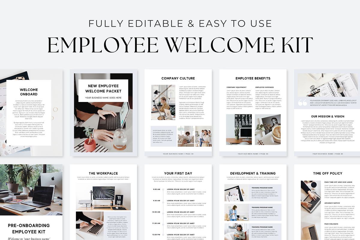 Employee Onboarding Template, a Magazine Template by ShopRShop