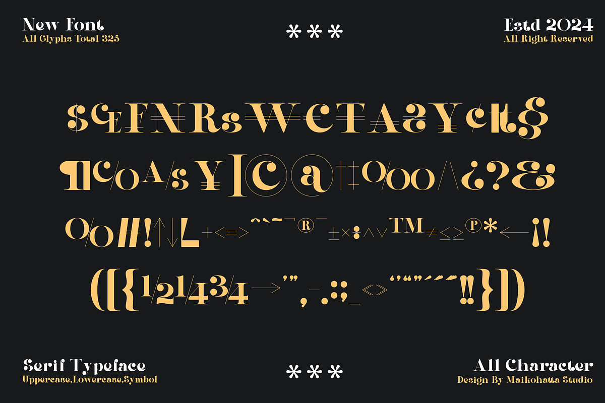 Qeira - Elegant Serif Typeface, a Serif Font by MaikoHatta (Photo 6 of 8)