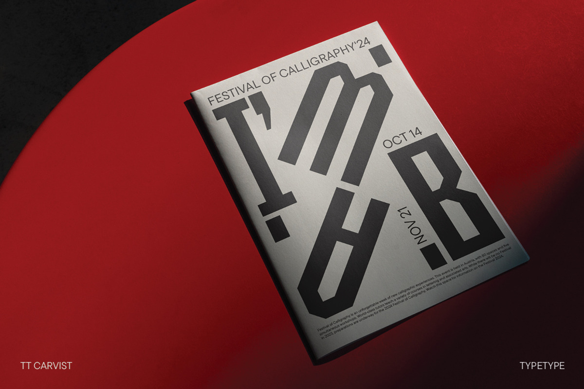 TT Carvist, a Sans Serif Font by TypeType (Photo 9 of 15)
