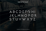 QUBEGENIX - futuristic headline font, a Sans Serif Font by Vroz Studio (Thumbnail 7 of 7)