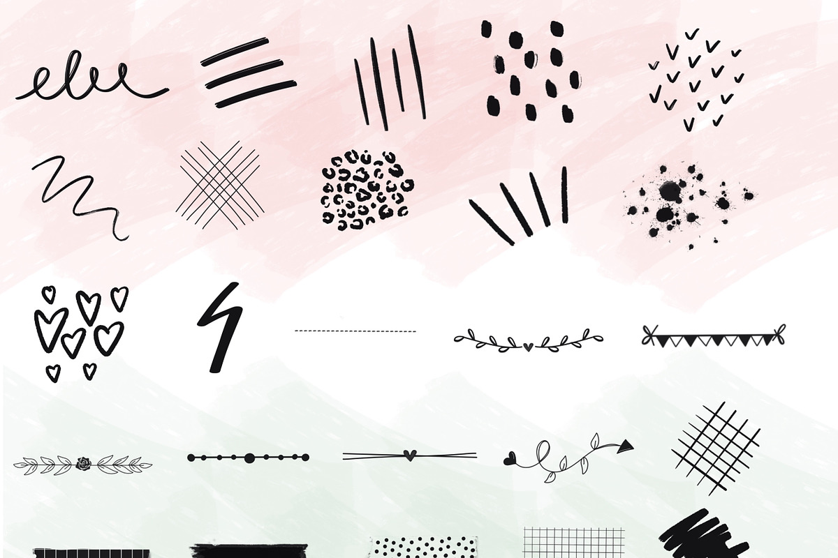 Collage Maker Stamps /Procreate, a Brush Add-On by OkayAnnie Designs (Photo 6 of 7)