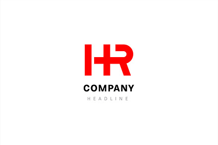 HR company logo template.