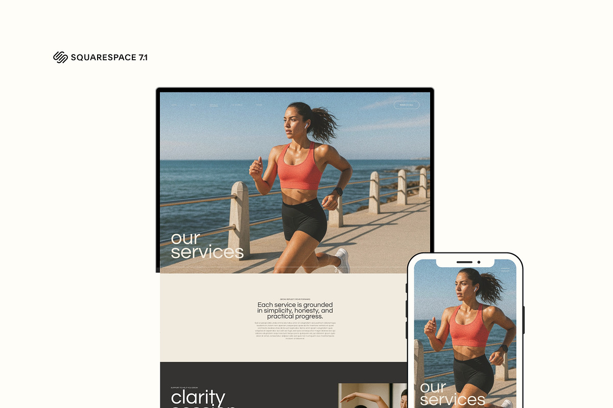 Squarespace 7.1 Website Template, a Squarespace Template by Iris Avenue Studio (Photo 6 of 8)