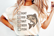 Boat Rod Bait Beer Fish PNG, Funny, an Illustration by SharpMarketplace (Thumbnail 2 of 9)