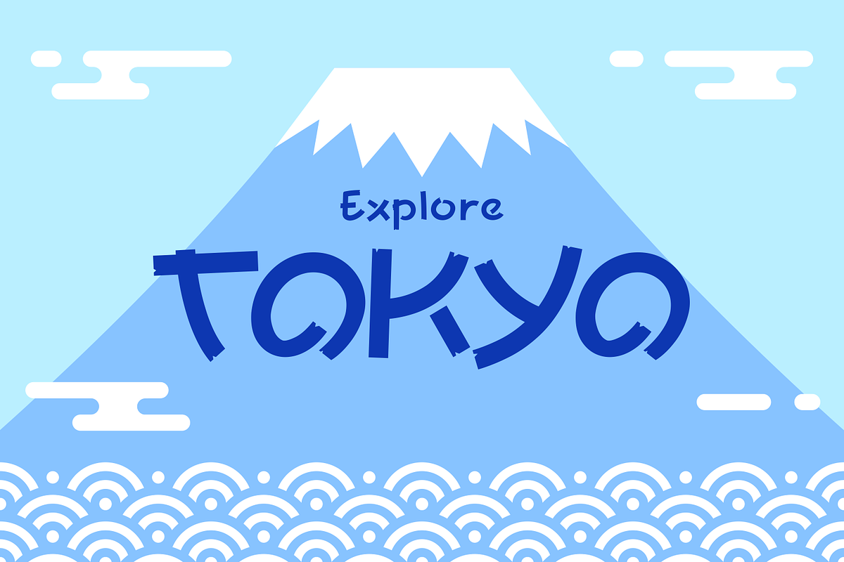 Yoruka - Faux Japanese Fonts, a Handwritten Font by tkzgraphic (Photo 4 of 4)