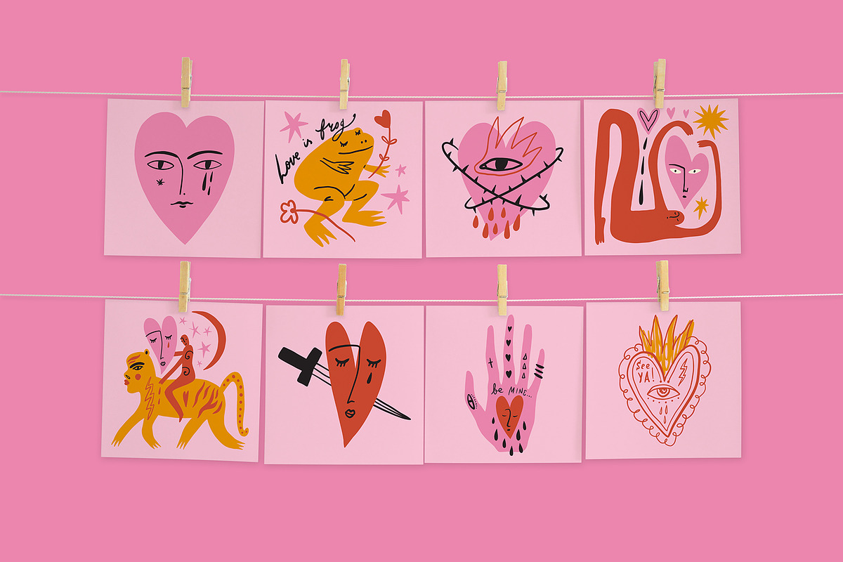 Valentine Bundle, an Animal Illustration by Annie Konst (Photo 6 of 20)