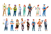 60 Profession Characters, a Person Illustration by YG Studio (Thumbnail 5 of 5)
