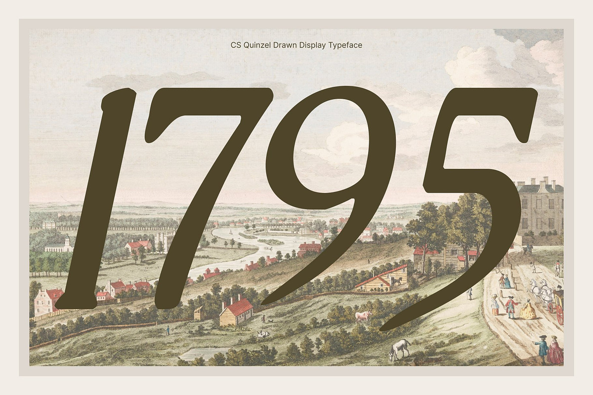CS Quinzel Drawn, a Serif Font by Craft Supply Co. (Photo 6 of 8)