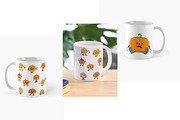 Rubber Hose Pumpkins Clipart Set, an Object Graphic by ChubbyBunny Art (Thumbnail 9 of 9)