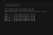 Debugger, a Sans Serif Font by Dharma Type (Thumbnail 6 of 12)