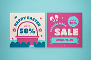 Easter Sale Banner, an UI Kit Template by graphicook (Thumbnail 2 of 5)