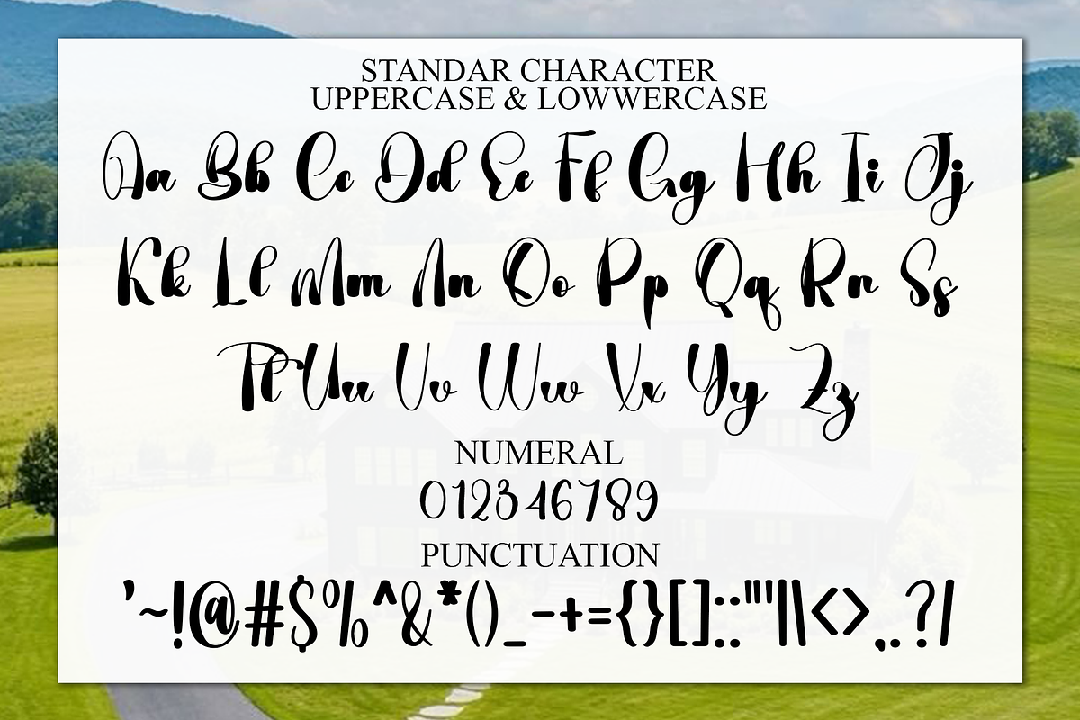 Stylish January, a Handwritten Font by InermediaSTUDIO (Photo 6 of 8)