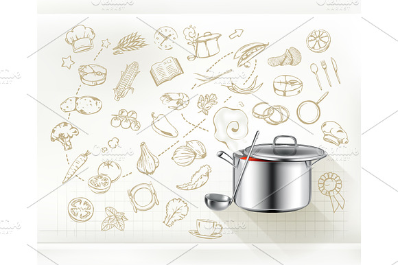 Cooking infographics preview 2