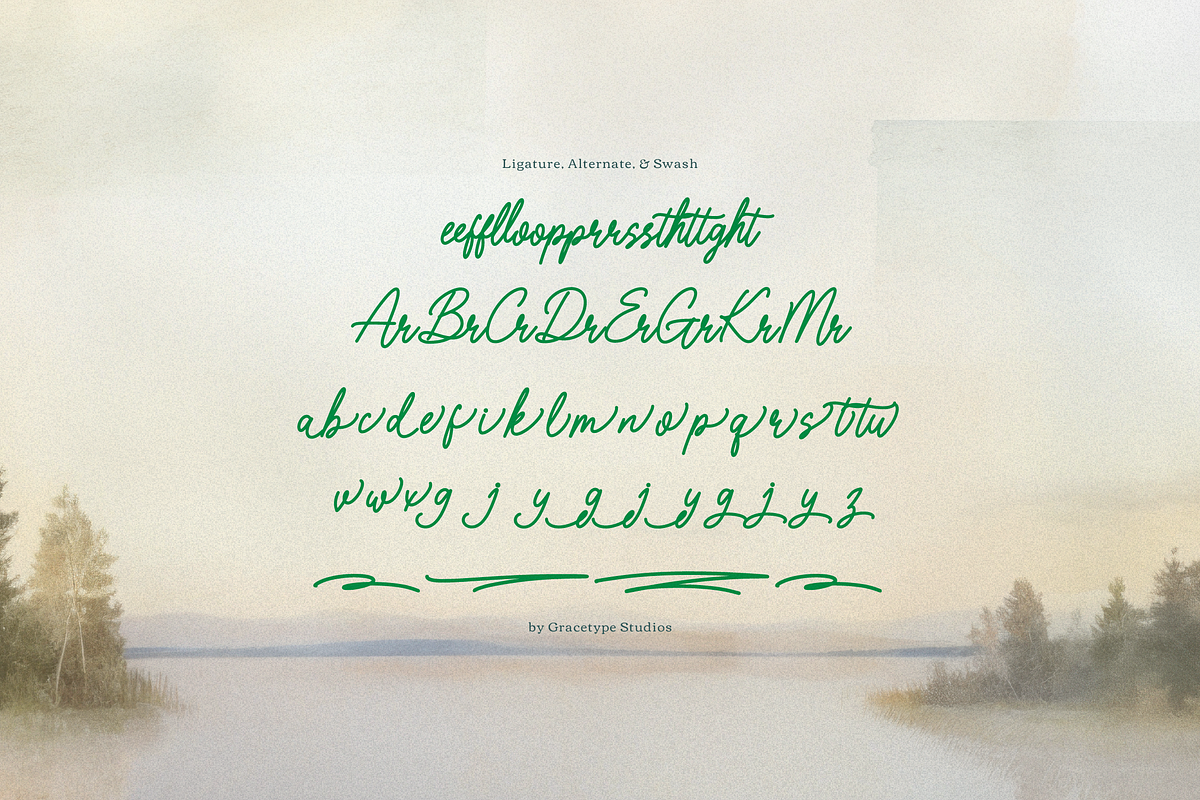 Norayne Adriella Handwritten Script, a Script Font by gracetype_studio (Photo 12 of 12)