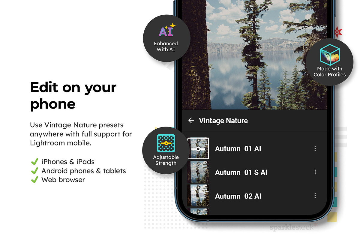 20 Vintage Nature Lightroom Presets, a Preset Add-On by SparkleStock (Photo 3 of 17)