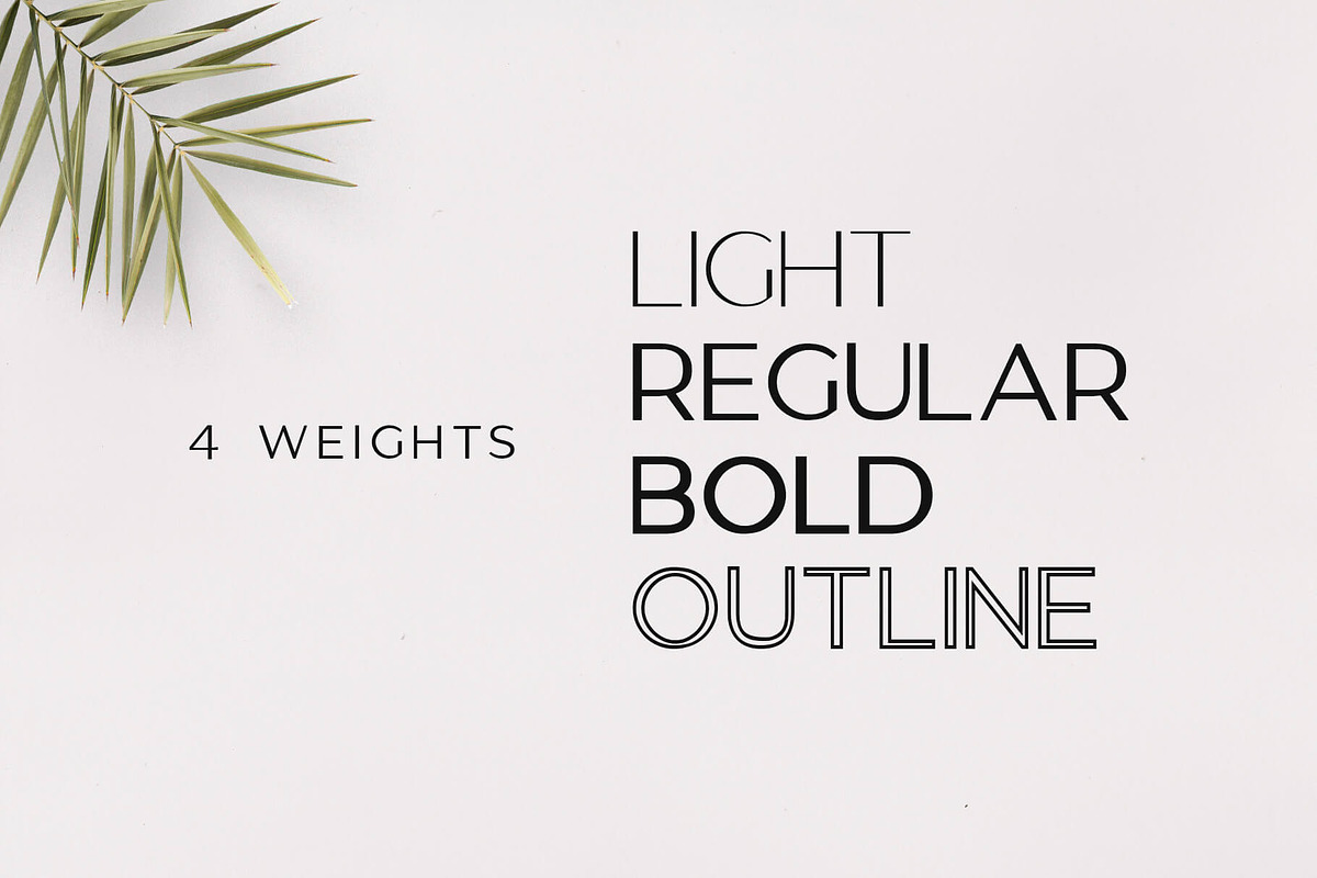 Gantic Font Family - Sans Serif preview 2